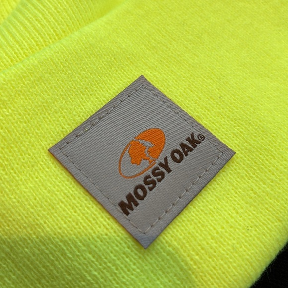 Mossy Oak Two Pack knit wide Cuffed Beanies, logo patch - OSFM - Picture 2 of 7
